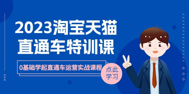 2023淘宝·天猫直通车评特训课，0基础学起直通车运营实战课程（8节课时）-让一部分人先富起来默财创业网