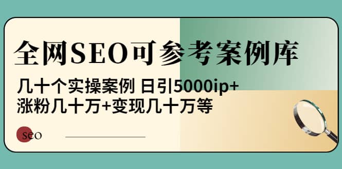 《全网SEO可参考案例库》几十个实操案例-让一部分人先富起来默财创业网