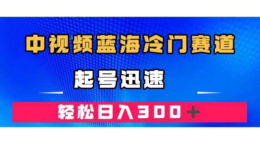 中视频蓝海冷门赛道，韩国视频奇闻解说，起号迅速，日入300＋-让一部分人先富起来默财创业网