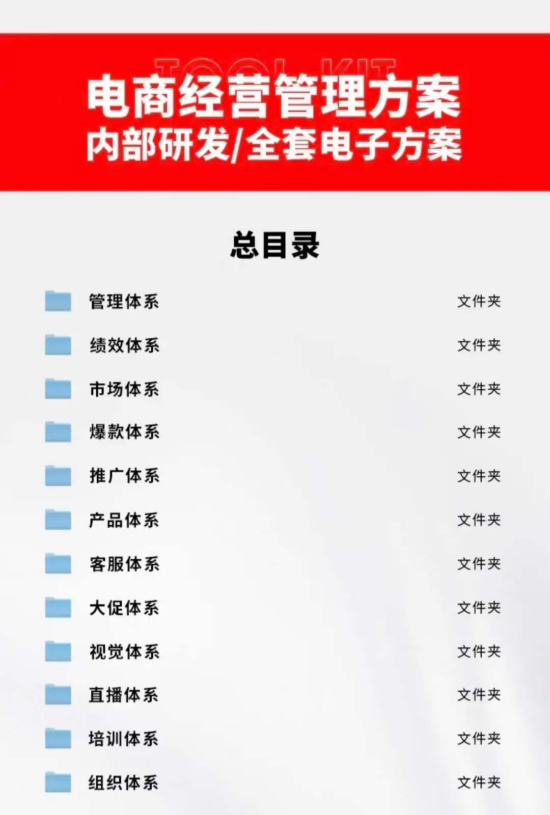 外面卖198·电商企业经营管理工具：全套执行落地方案 标准模块·直接套用插图(1)