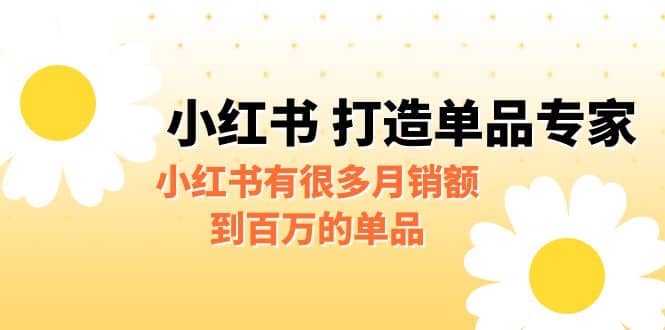 某公众号付费文章《小红书 打造单品专家》小红书有很多月销额到百万的单品-让一部分人先富起来默财创业网