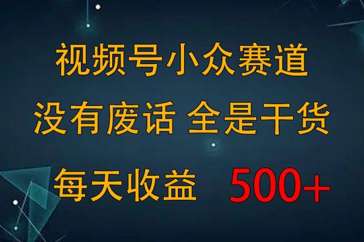 2024视频号新手攻略，今日话题赛道带你日赚300+-让一部分人先富起来默财创业网
