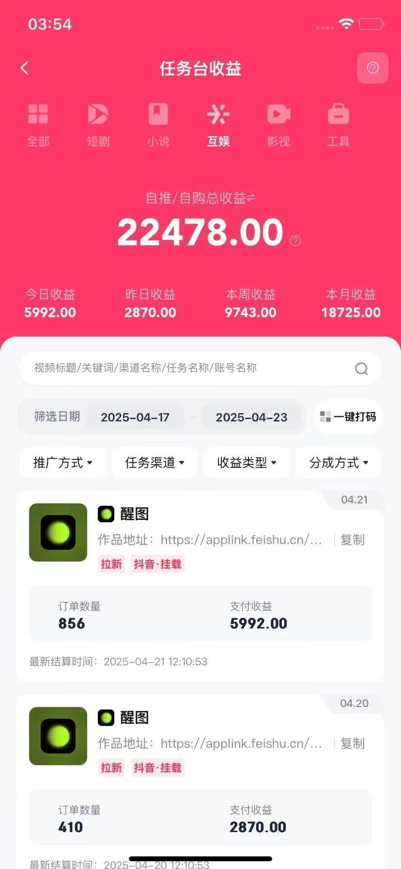 醒图拉新，0 门槛躺赚，五分钟产出爆款，单条视频收入5000+插图(1)