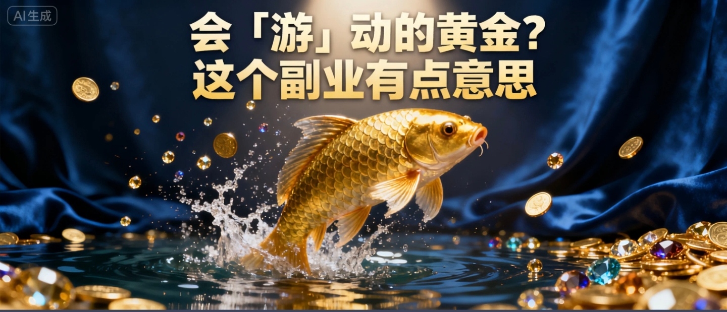 单号月销1.5W+！AI“凭空造鱼”带货新玩法，小白3分钟出一个爆款视频-让一部分人先富起来默财 创业网