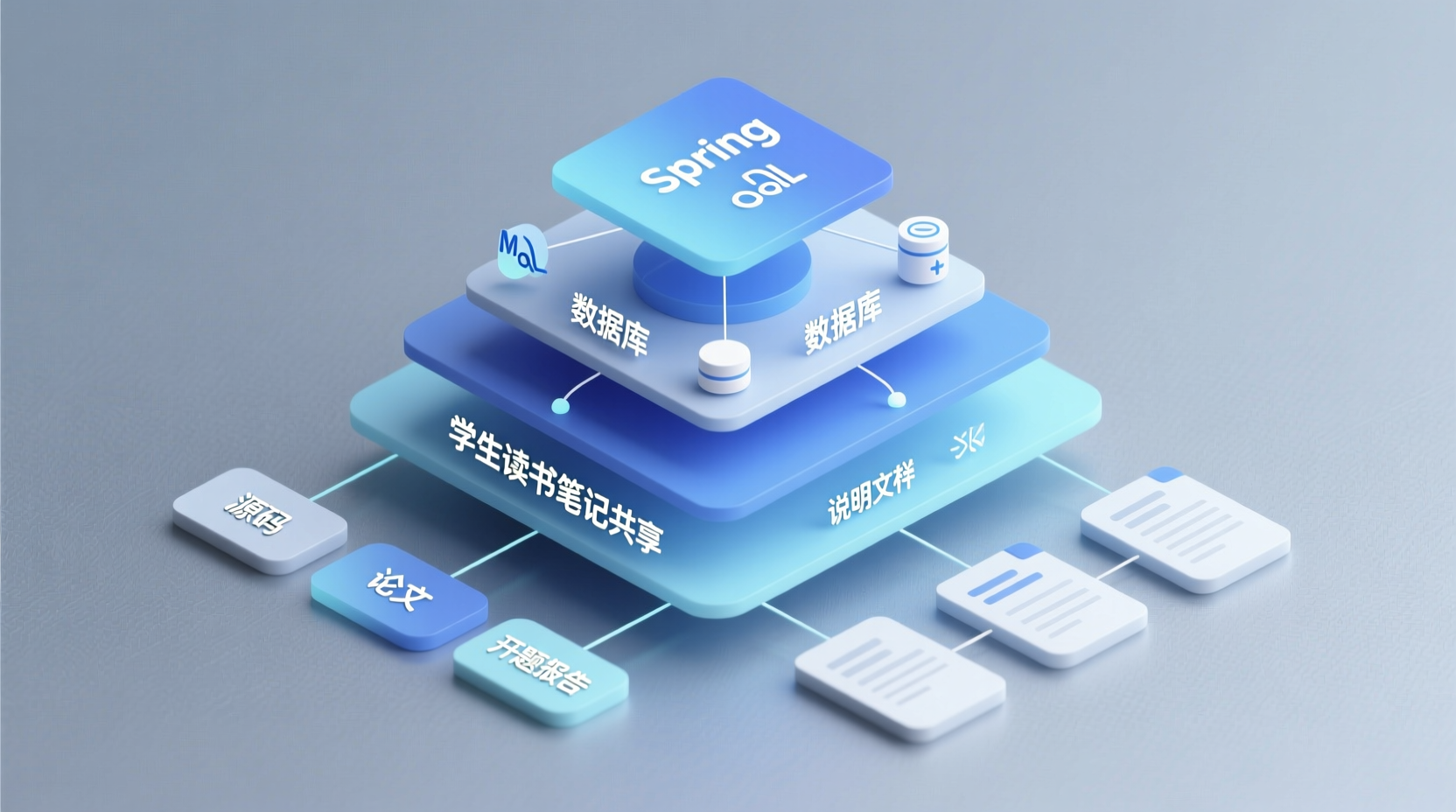 Springboot学生读书笔记共享+源码+数据库+开题+论文+说明文档-知海论文