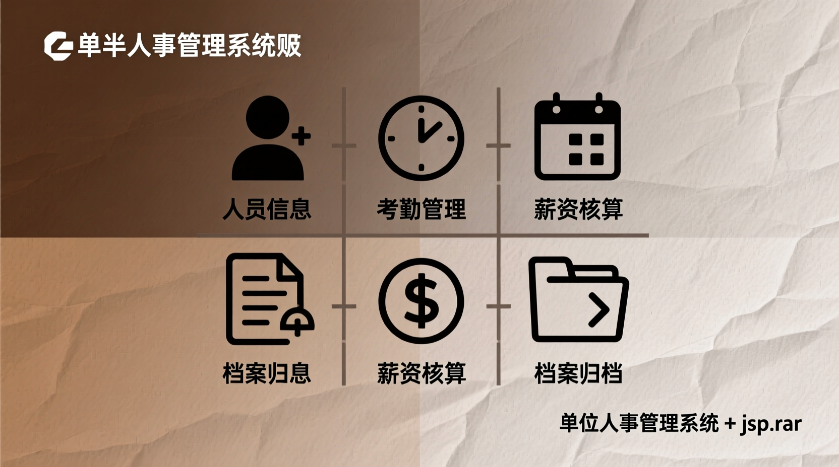 单位人事管理系统+jsp-知海论文