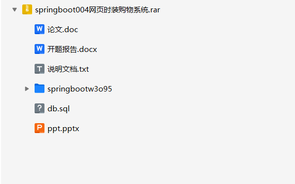 图片[2]-springboot网页时装购物系统+源码+数据库+开题+论文+说明文档-知海论文