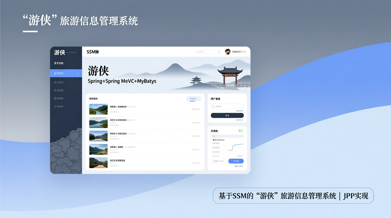 基于ssm的“游侠”旅游信息管理系统+jsp-知海论文
