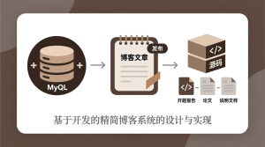 基于开发的精简博客系统的设计与实现+源码+数据库+开题+论文+说明文档-知海论文