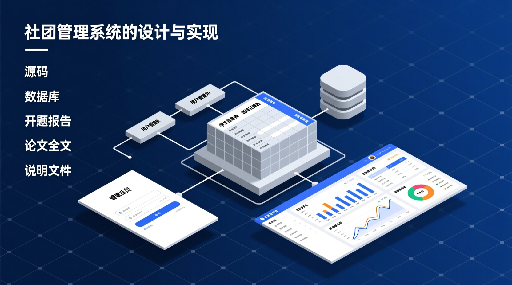 基于的社团管理系统的设计与实现+源码+数据库+开题+论文+说明文档-知海论文