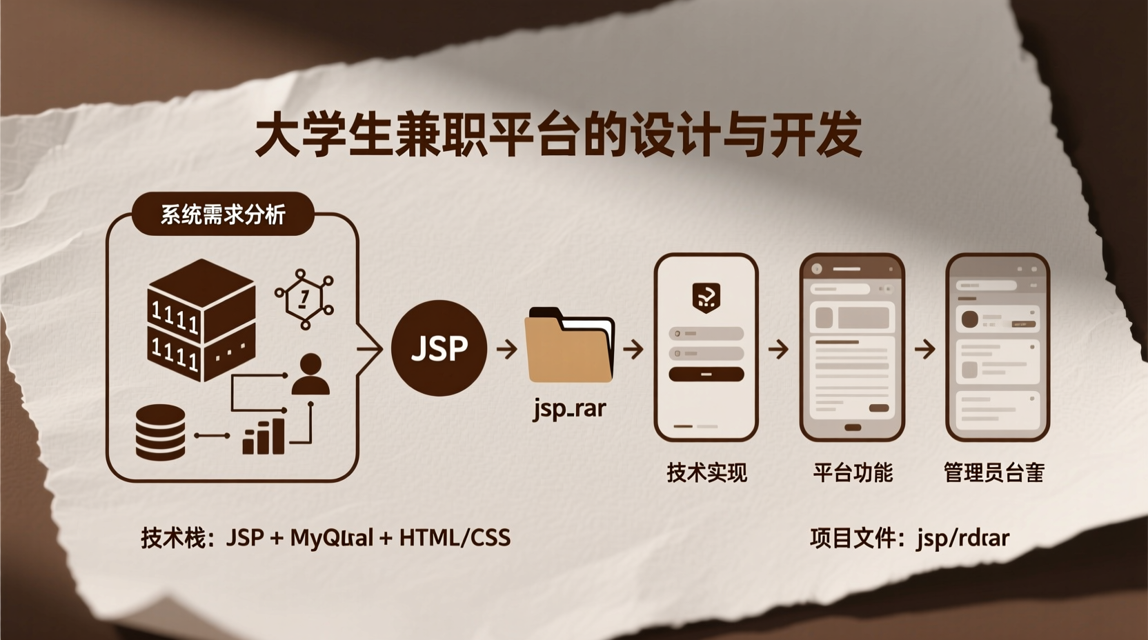 大学生兼职平台的设计与开发+jsp-知海论文