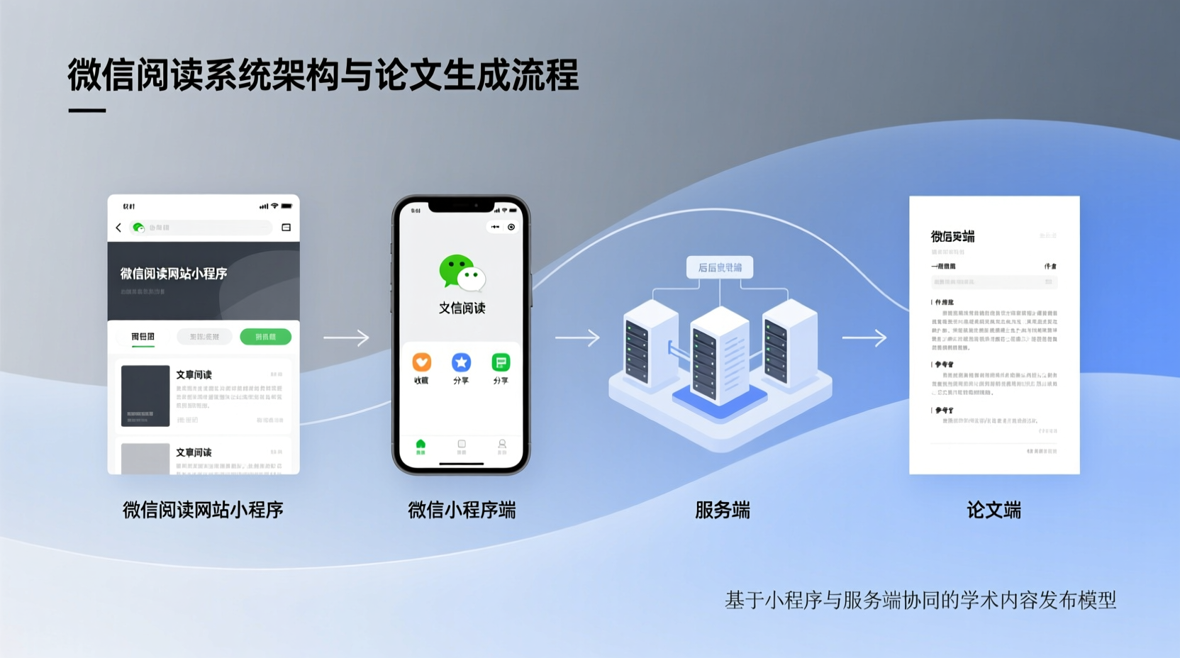 微信阅读网站小程序+微信小程序端+服务端+论文-知海论文