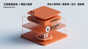 文章管理系统+微信小程序端+服务端+论文-知海论文