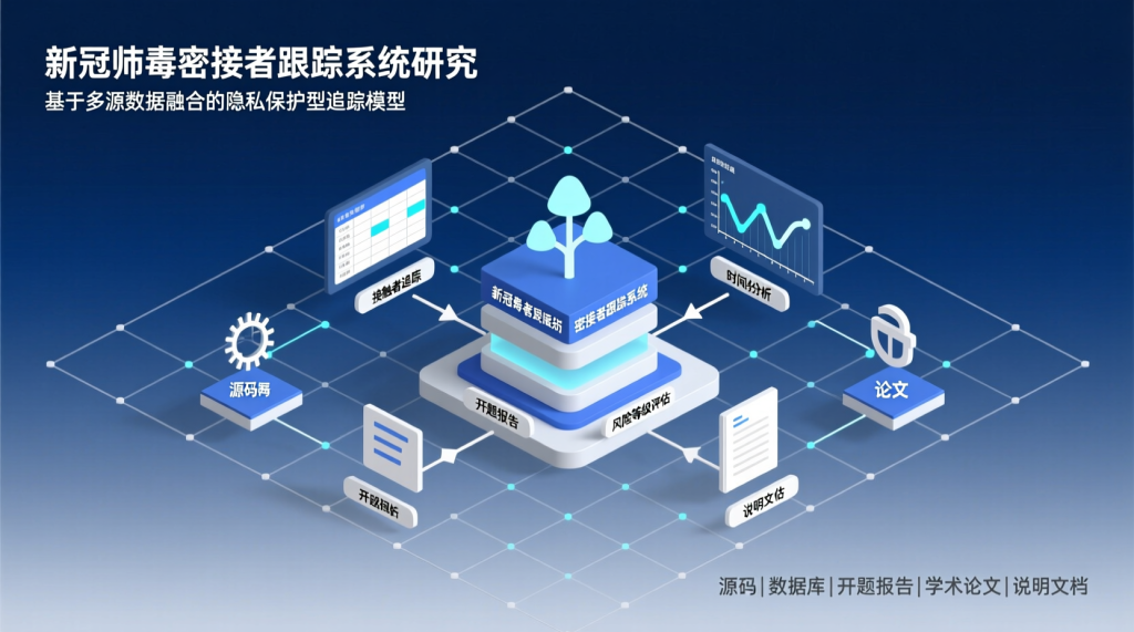 新冠病毒密接者跟踪系统+源码+数据库+开题+论文+说明文档-知海论文