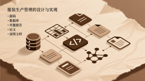 服装生产管理的设计与实现+源码+数据库+开题+论文+说明文档-知海论文