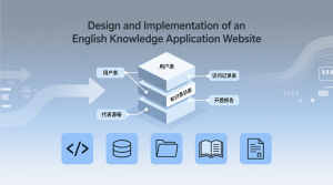 英语知识应用网站的设计与实现+源码+数据库+开题+论文+说明文档-知海论文