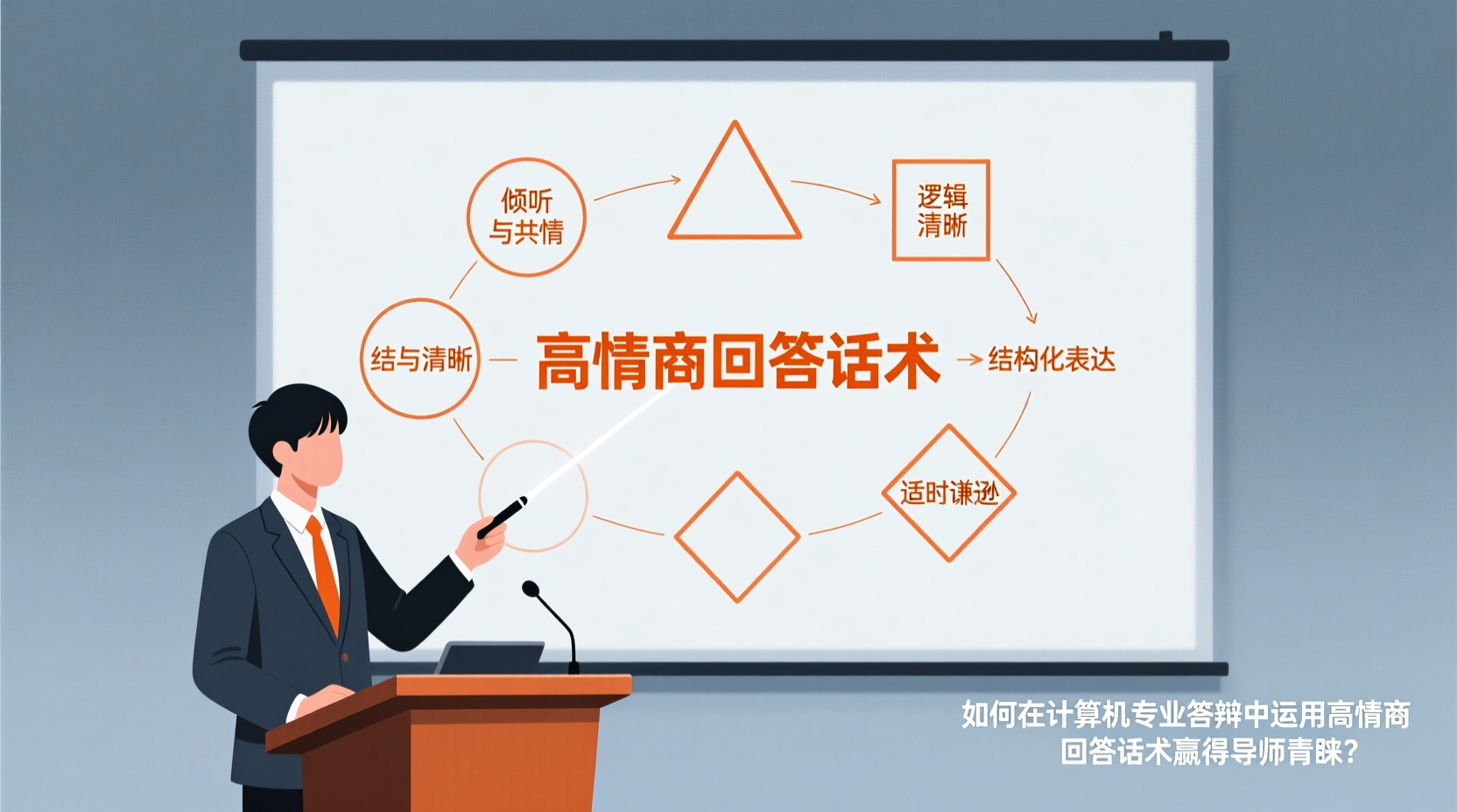 如何在计算机专业答辩中运用高情商回答话术赢得导师青睐？-计算机毕业论文范文 - 系统设计源码【亲测可运行】- 知海论文