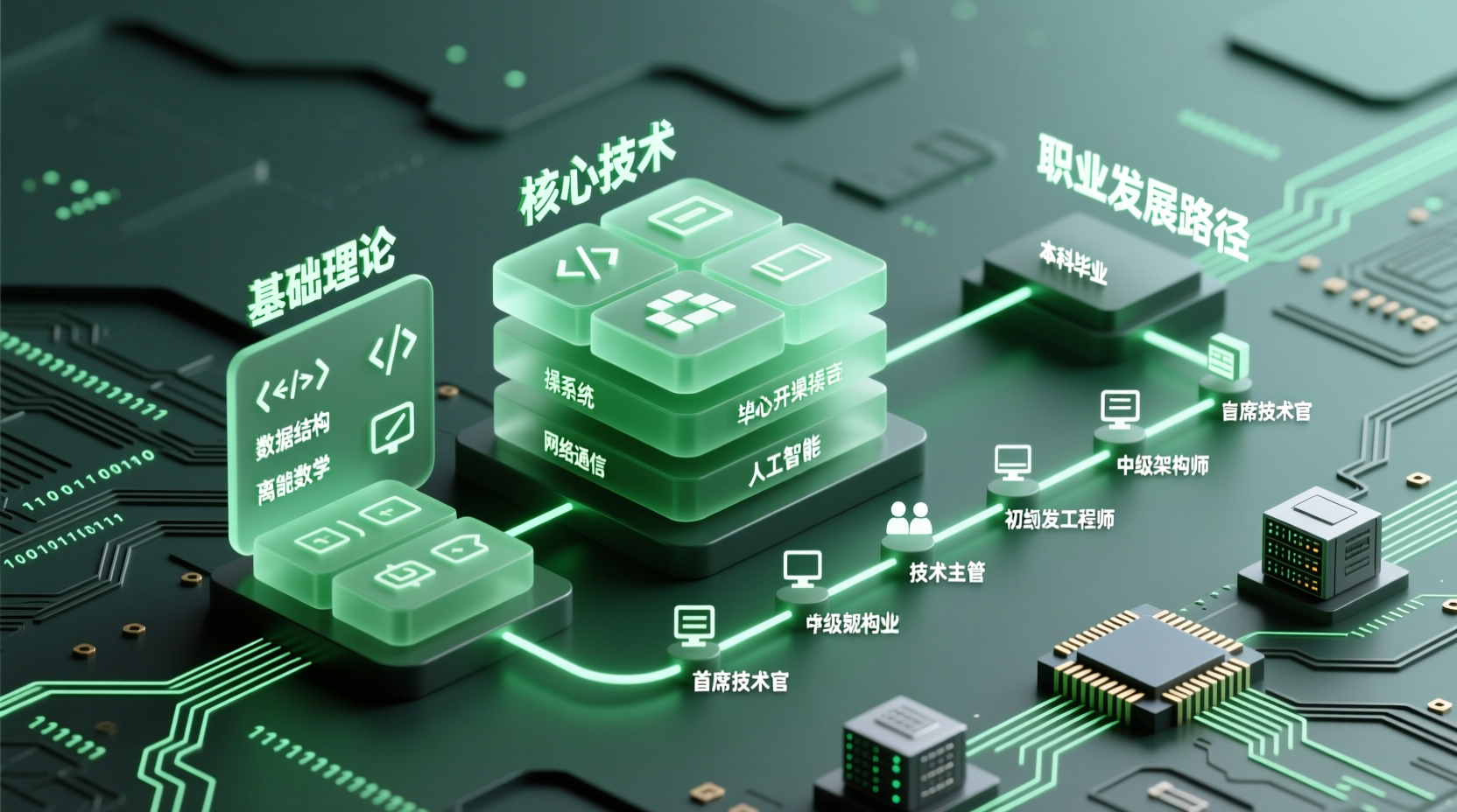 如何规划计算机专业职业路径？从毕业到就业的全面指南-计算机毕业论文范文 - 系统设计源码【亲测可运行】- 知海论文