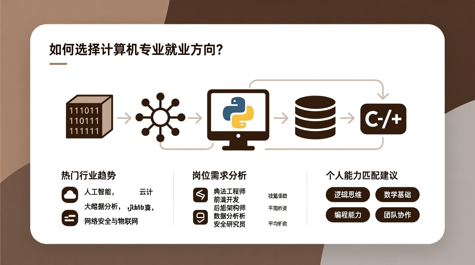 如何选择计算机专业就业方向？解析热门行业趋势与岗位需求-计算机毕业论文范文 - 系统设计源码【亲测可运行】- 知海论文